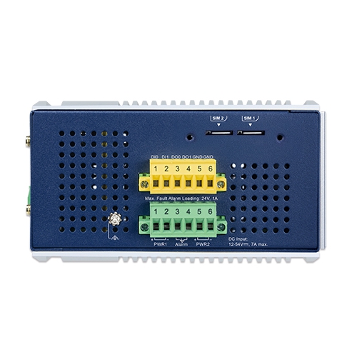 Industrial 5G NR Cellular Gateway with 4-Port 10/100/1000T PoE+ 5 box ICG 2515P NR 04