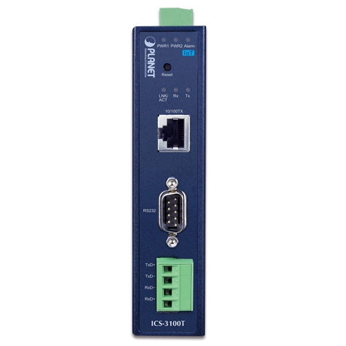 IP30 Industrial 1-Port RS232/RS422/RS485 Serial Device Server 2 box ICS 3100T 01