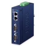 IP30 Industrial 2-Port RS232/422/485 Serial Device Server 8 box ICS 3200T